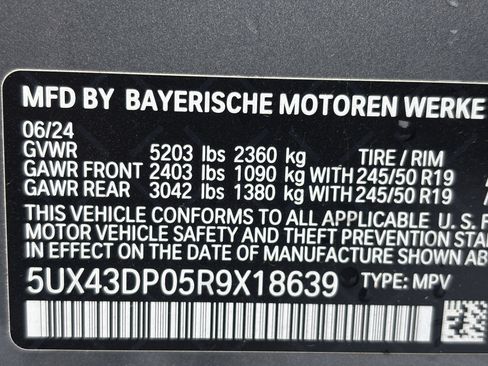 Used 2024 BMW X3 sDrive30i w/ Premium Package RWD image 32