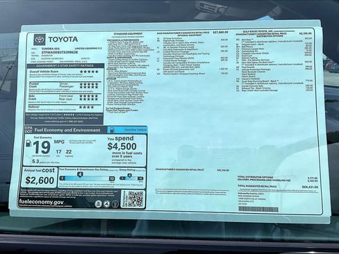 New 2026 Toyota Tundra Limited image 20