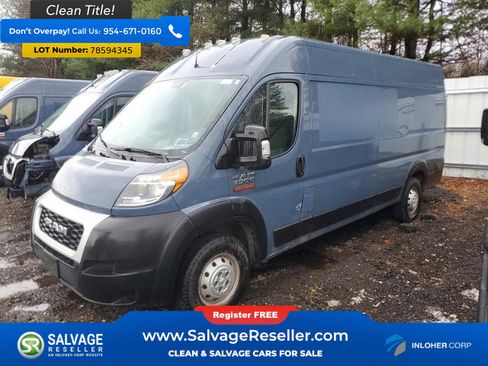 Used 2020 RAM ProMaster 3500 FWD image 1