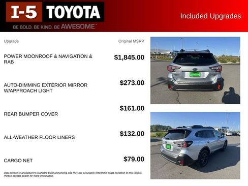 Used 2022 Subaru Outback Onyx Edition XT AWD/4WD image 14
