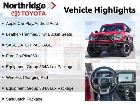Used 2021 Ford Bronco Badlands AWD/4WD image 2
