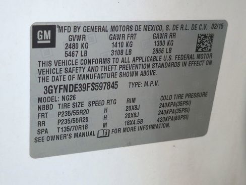 Used 2015 Cadillac SRX Premium image 33