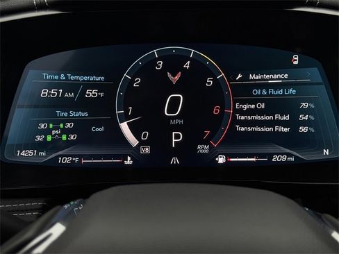 Certified 2024 Chevrolet Corvette Stingray Preferred Cpe w/ 2LT image 15