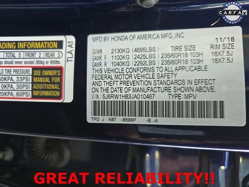 Used 2018 Honda CR-V EX-L image 31