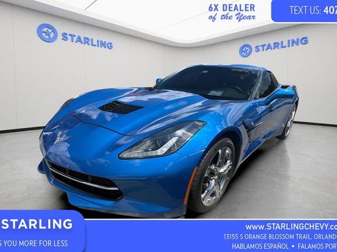 Used 2016 Chevrolet Corvette Stingray Coupe w/ Battery Protection Package RWD image 1