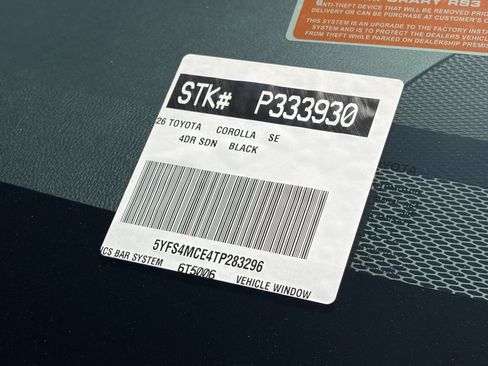 Certified 2026 Toyota Corolla SE FWD image 37