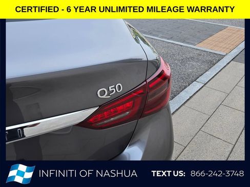 Certified 2023 INFINITI Q50 Luxe w/ Cargo Package AWD/4WD image 12