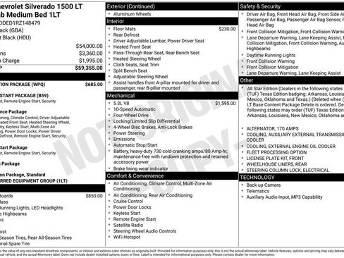 Used 2024 Chevrolet Silverado 1500 LT w/ Protection Package AWD/4WD image 2