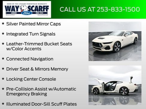 New 2025 Ford Mustang GT Premium w/ 60th Anniversary Package image 25