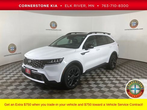 Certified 2021 Kia Sorento EX w/ EX AWD X-Line Package image 1