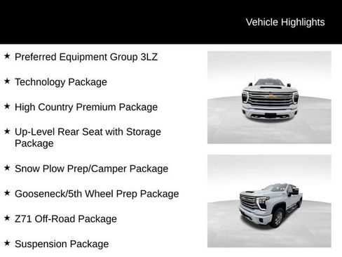 Used 2026 Chevrolet Silverado 3500 High Country w/ High Country Premium Package AWD/4WD image 13