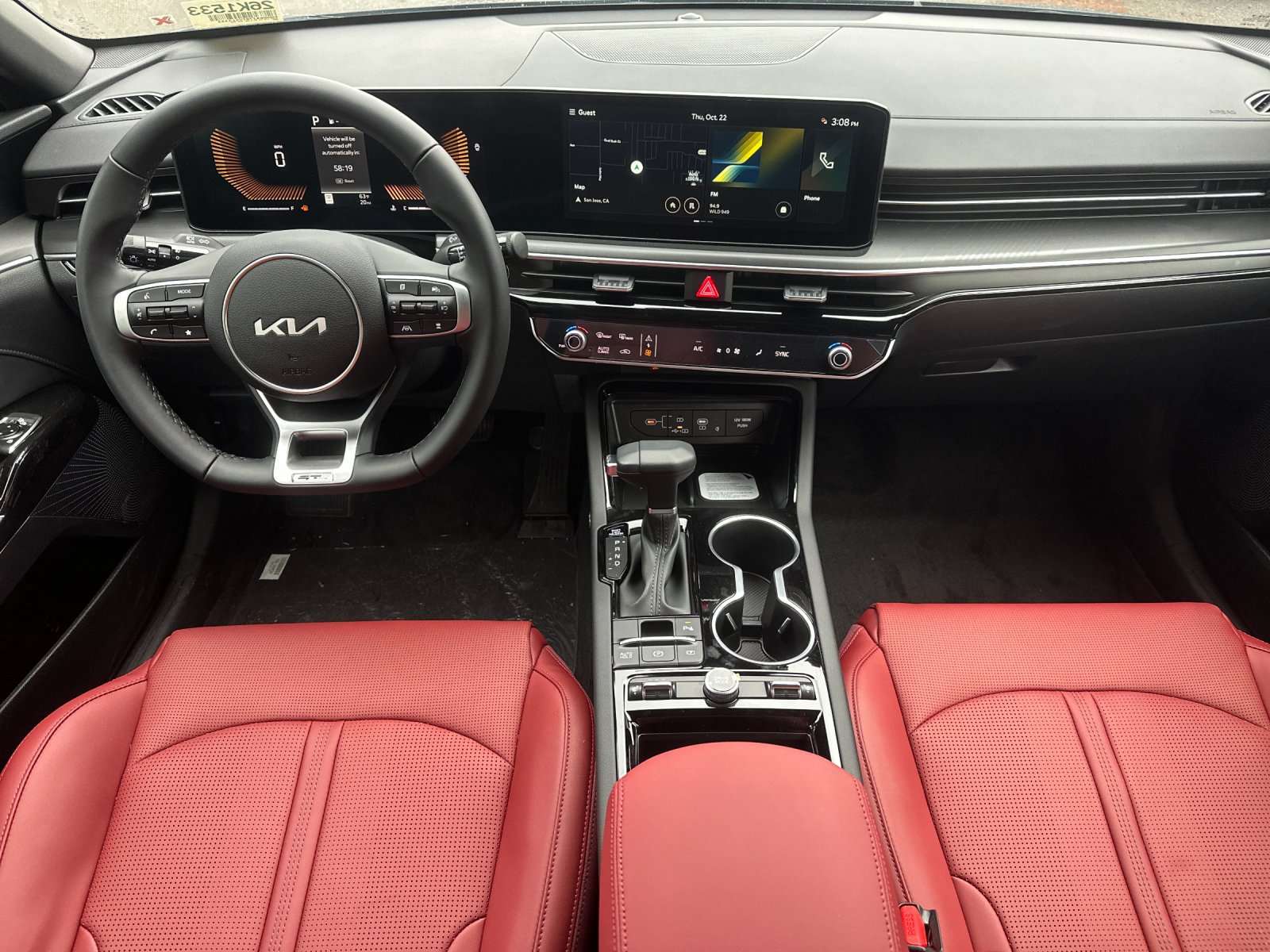 New 2026 Kia K5 GT-Line w/ GT-Line Red Interior Package FWD image 13