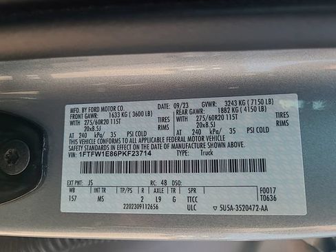 Used 2023 Ford F150 XLT w/ Equipment Group 302A High AWD/4WD image 33