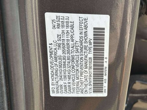 Used 2026 Honda Passport RTL image 16