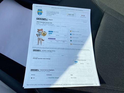 Used 2022 Hyundai Tucson SEL w/ Convenience Package image 41