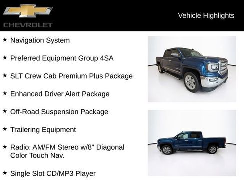 Used 2017 GMC Sierra 1500 SLT AWD/4WD image 5