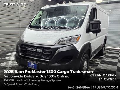 Used 2025 RAM ProMaster 1500