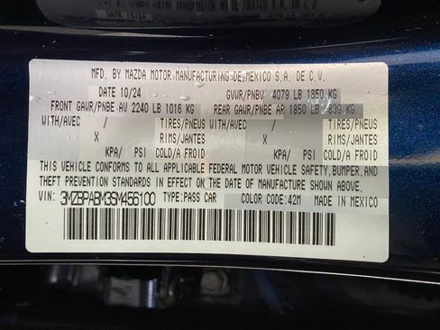Used 2025 MAZDA MAZDA3 s FWD image 30