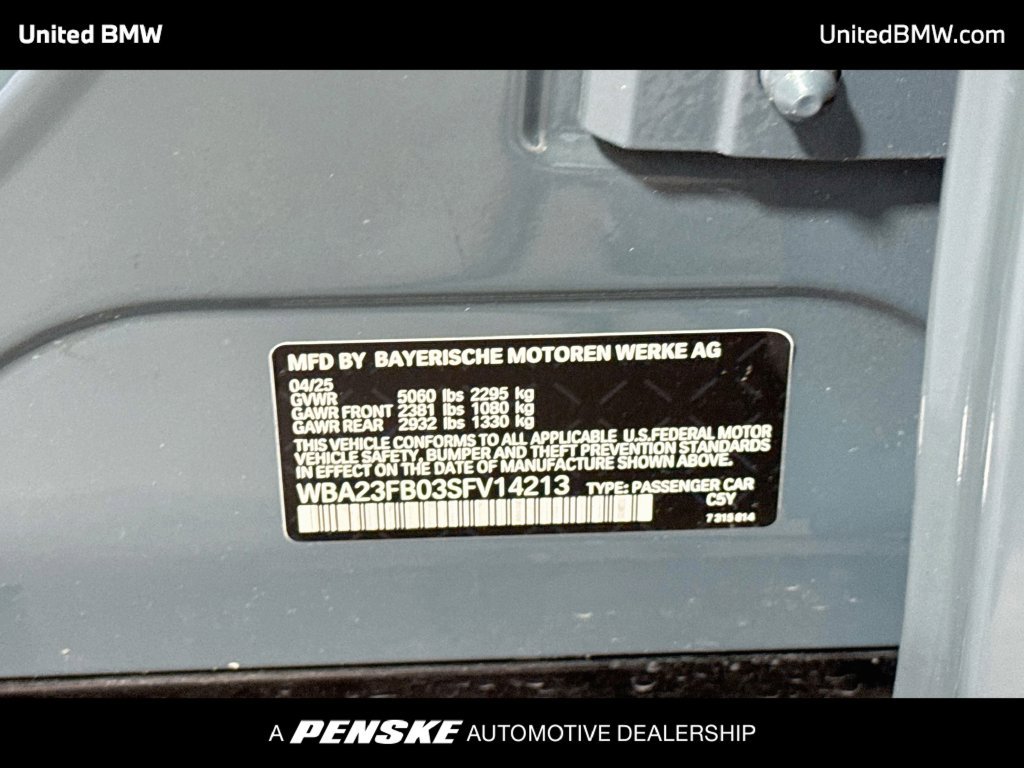 Certified 2025 BMW 430i RWD image 22