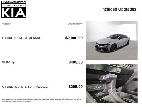 Certified 2025 Kia K5 GT-Line w/ GT-Line Premium Package image 4