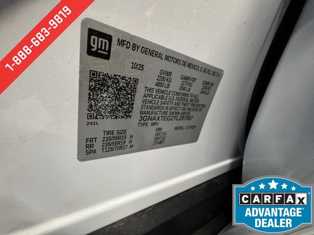 Certified 2026 Chevrolet Equinox RS w/ LPO, Floor Liner Package AWD/4WD image 28