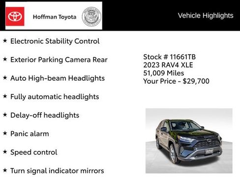 Certified 2023 Toyota RAV4 XLE AWD/4WD image 36