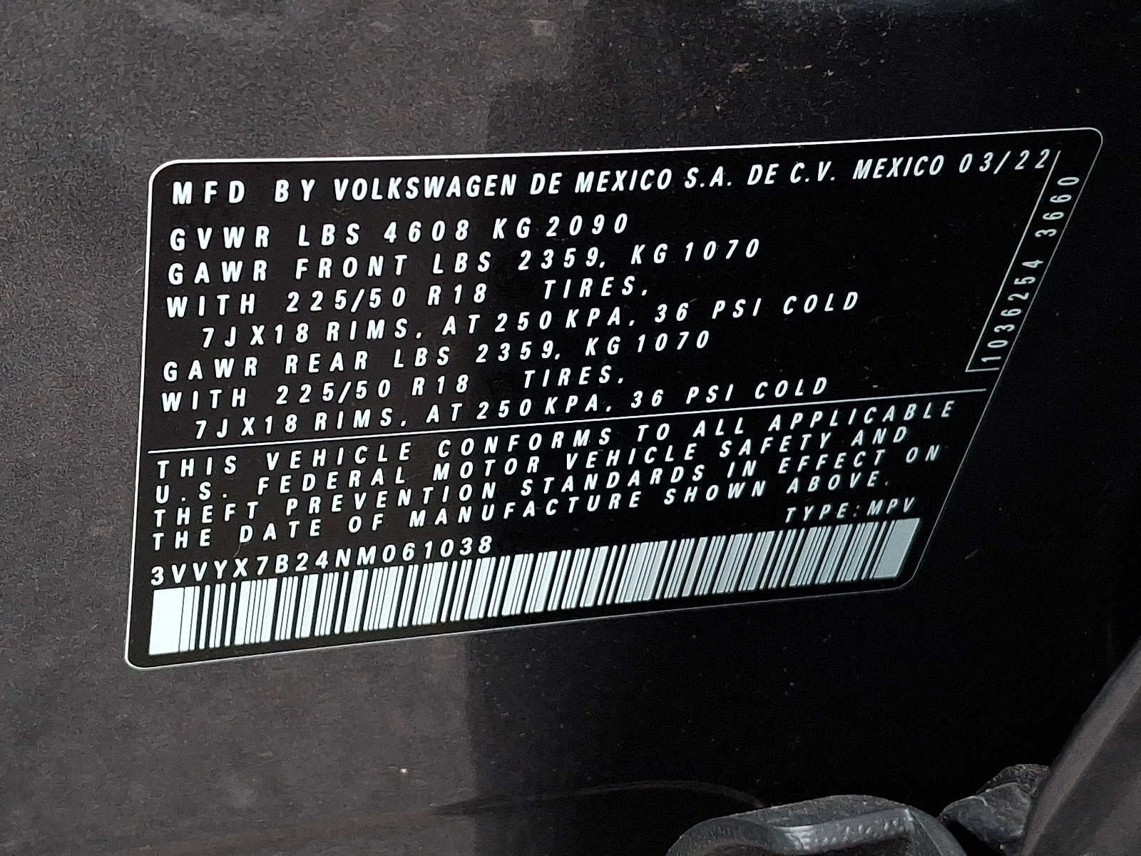 Used 2022 Volkswagen Taos SE AWD/4WD image 25