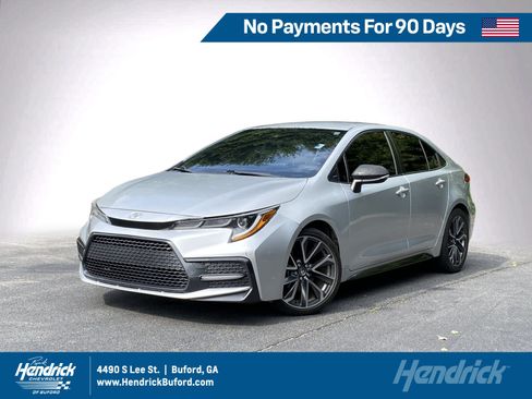 Used 2021 Toyota Corolla SE FWD image 1