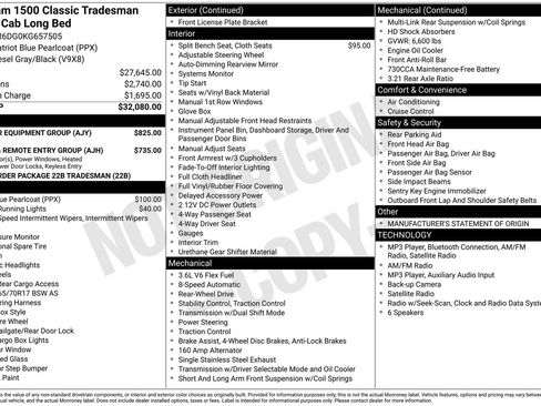 Used 2019 RAM 1500 Tradesman w/ Popular Equipment Group RWD image 3