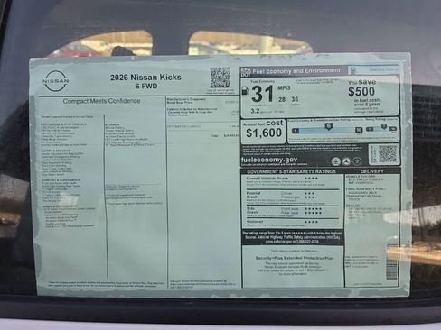 New 2026 Nissan Kicks S image 11