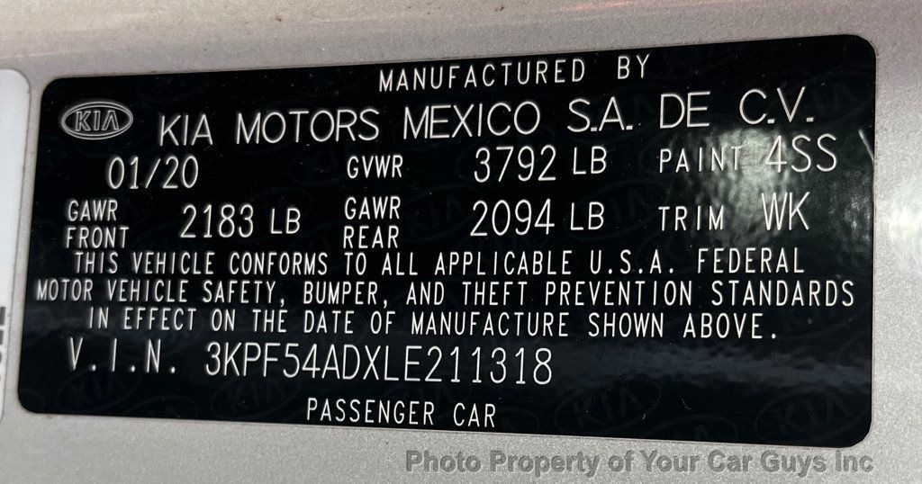 Used 2020 Kia Forte EX FWD image 34