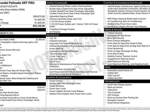 New 2026 Hyundai Palisade XRT Pro AWD/4WD image 30