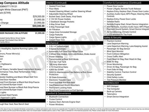 New 2026 Jeep Compass Latitude image 3