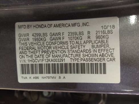 Used 2019 Honda Accord LX image 33