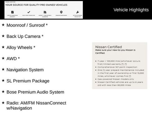 Certified 2023 Nissan Rogue SL w/ SL Premium Package image 9
