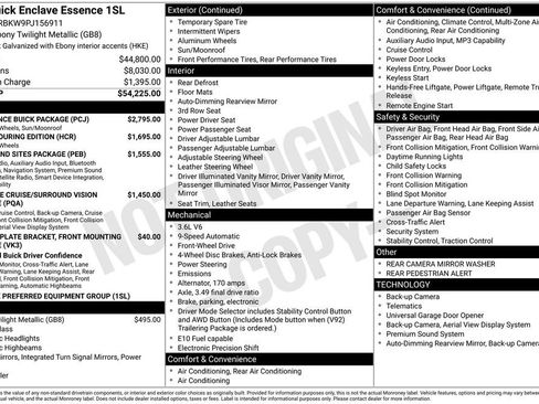 Used 2023 Buick Enclave Essence w/ Experience Buick Package FWD image 10