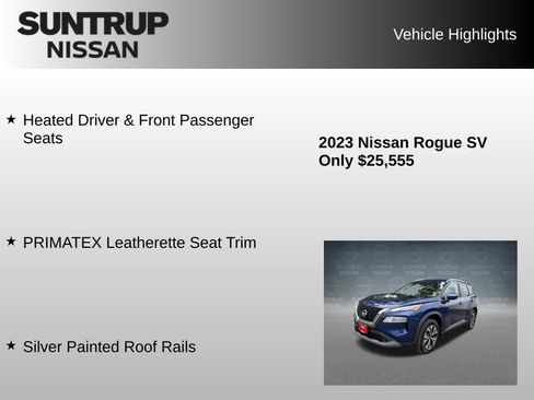 Used 2023 Nissan Rogue SV w/ SV Premium B Package AWD/4WD image 30