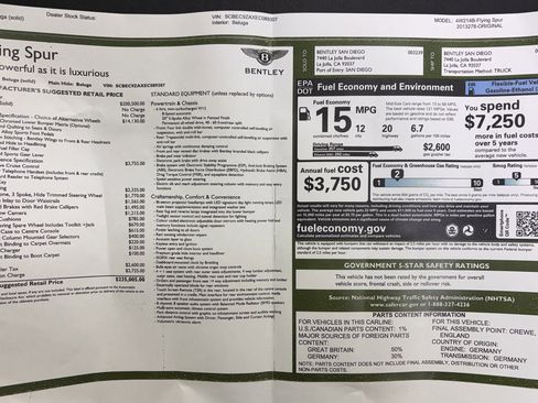 Used 2014 Bentley Flying Spur W12 image 46