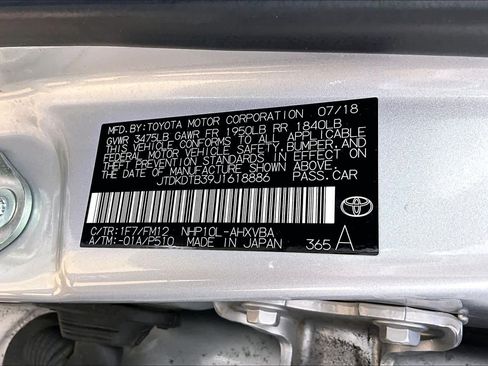 Used 2018 Toyota Prius C Two image 37