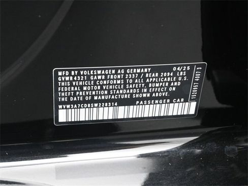 New 2025 Volkswagen GTI SE image 18