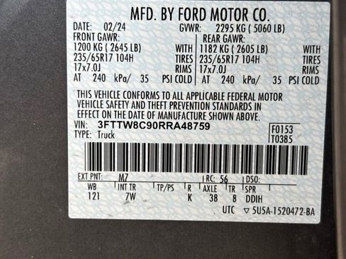 Used 2024 Ford Maverick Tremor w/ Tremor Off-Road Package image 30