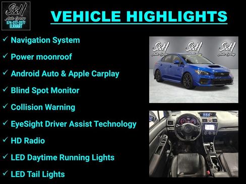 Used 2019 Subaru WRX Limited w/ Popular Package #3 (IZT) AWD/4WD image 3