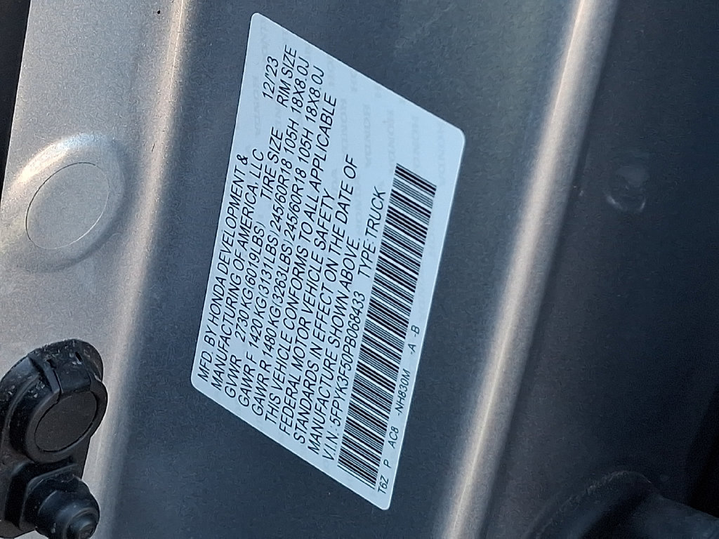 Used 2023 Honda Ridgeline RTL image 30