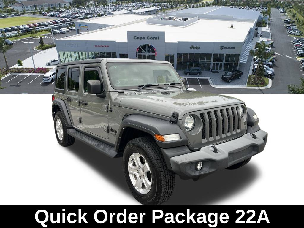 Used 2021 Jeep Wrangler Unlimited Sport w/ Cold Weather Group AWD/4WD image 3