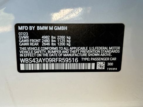 Used 2024 BMW M3 Competition w/ Executive Package image 35