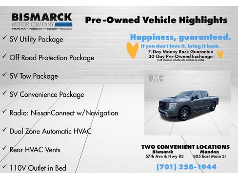 Used 2021 Nissan Titan SV w/ SV Convenience Package AWD/4WD image 5