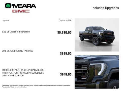 New 2026 GMC Sierra 2500 AT4X w/ LPO, Black Badging Package AWD/4WD image 4