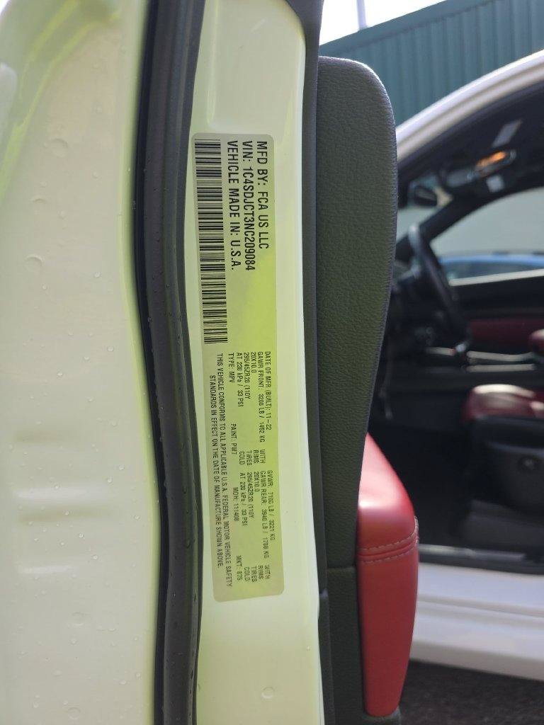Used 2022 Dodge Durango R/T w/ Tow 'N Go Package AWD/4WD image 16