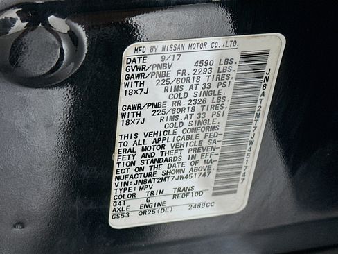 Used 2018 Nissan Rogue SL FWD image 12