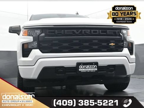 Used 2024 Chevrolet Silverado 1500 Custom w/ Turbomax Blackout Package AWD/4WD image 15
